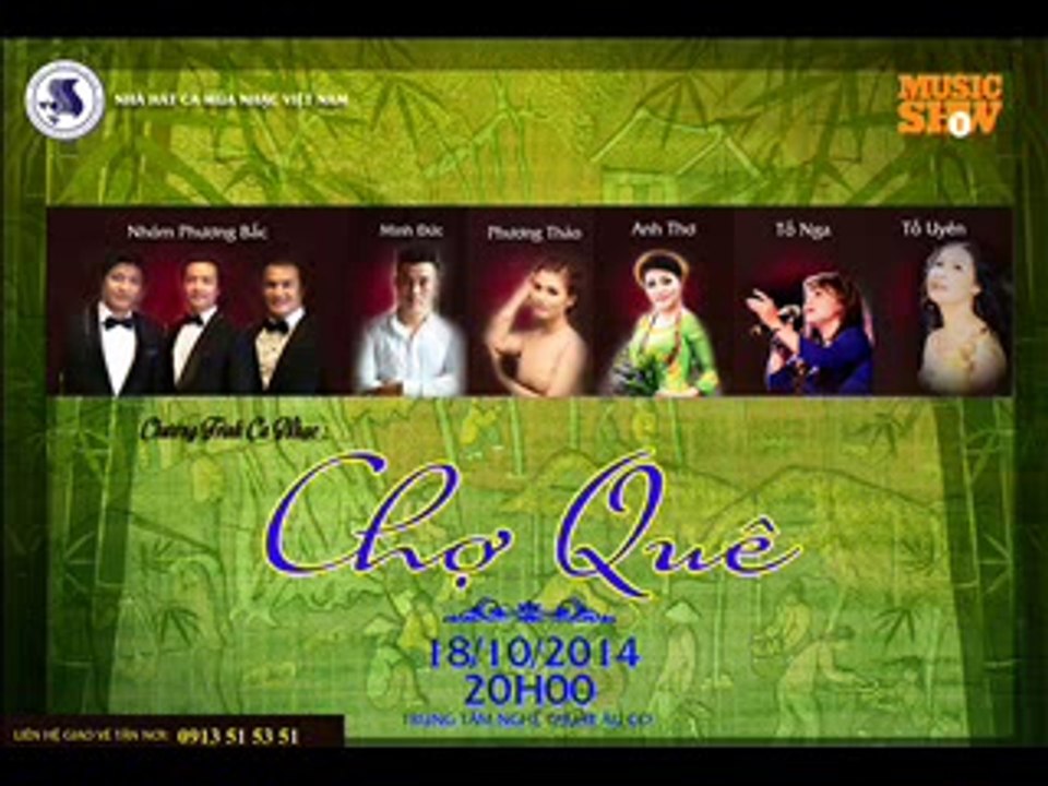 Liên hệ mua vé Chợ Quê 0913 51 53 51