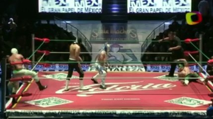 Cachorro, Pegasso, Tritón vs Boby Zavala, Puma, Tiger