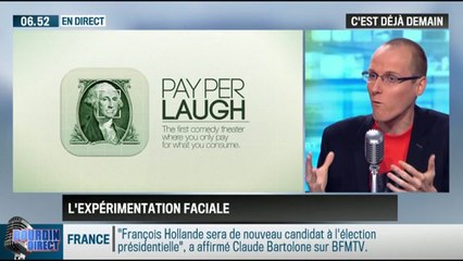 La chronique d'Anthony Morel : L’expérimentation faciale : pourquoi ne pas monétiser le rire ? - 13/10