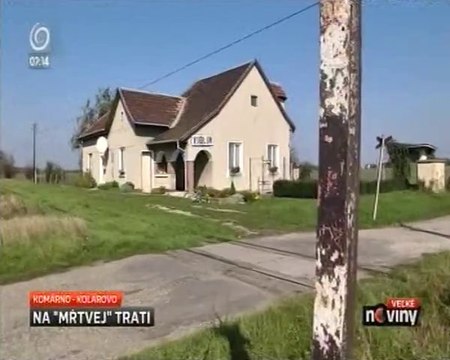 Železničná trať Komárno - Kolárovo (20101014)