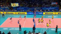 ITALY 2X3 BRAZIL SET 1 - FINAL - MILANO - VOLLEYBALL WOMEN'S WORLD CHAMPIONSHIP ITALY 2014