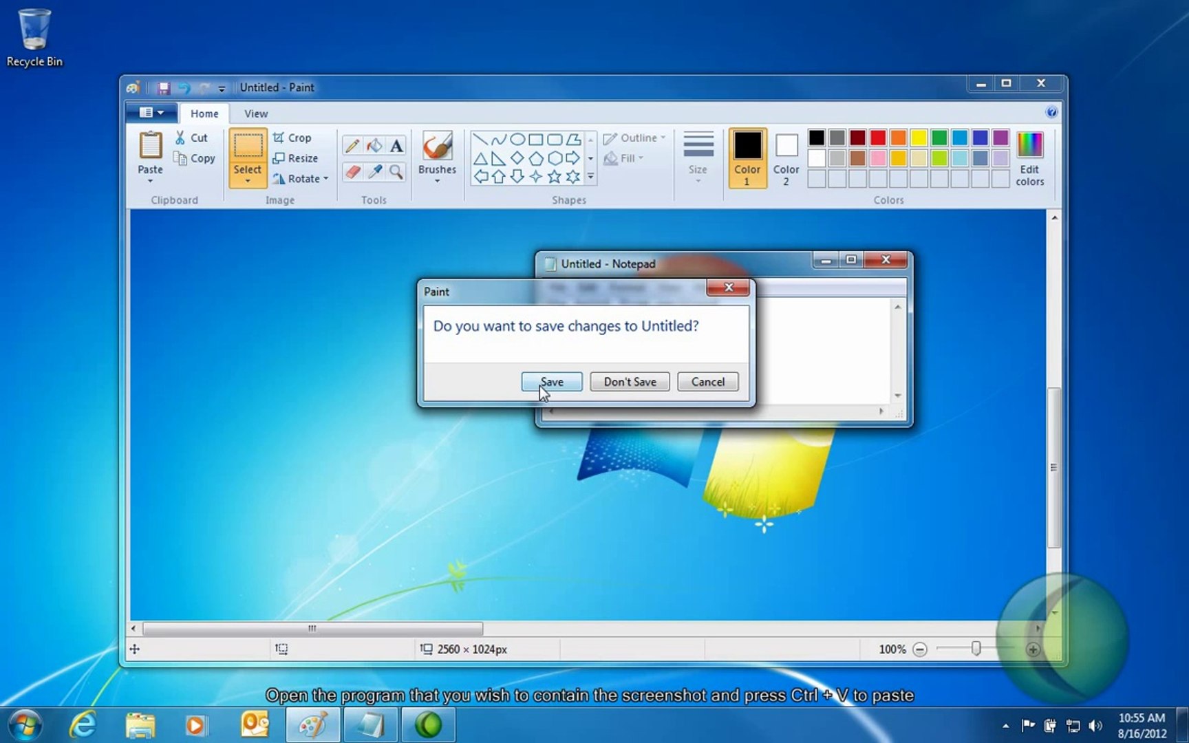 ⁣How To Take a Screenshot in Any Version of Windows