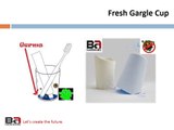 Fresh Gargle Cup from BArich Hardware Ltd. A bathware supplier in Taiwan. wwww.barichhardware.com