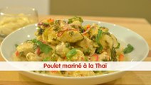 Recette de Poulet mariné façon Thaï- 750 Grammes