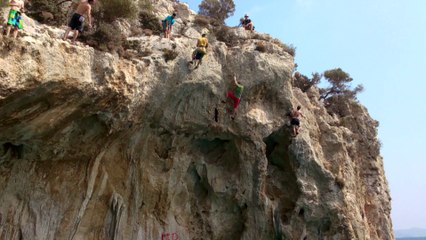 Deep water solo Kalymnos (3)