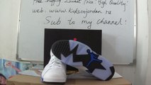 Authentic Air Jordan 6 Sport Blue