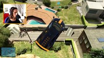 GTA 5 Funny Moments - Extreme Car Stunting Parkour (GTA V Online Stunts)_youtube_original