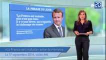 Macron: Ses sorties de route