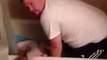 Dad Singing To Baby During Bath Time Will Make You Smile