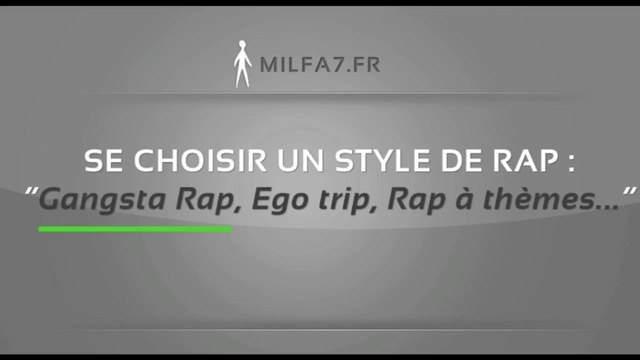 Milfa7 - Comment écrire un Texte de Rap - Tutoriel Vidéo Musique - 05