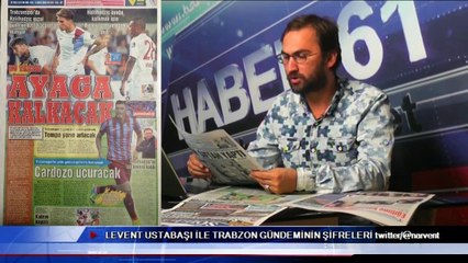 Levent Ustabaşı ile Trabzon Gündeminin Şifreleri 13.10.2014