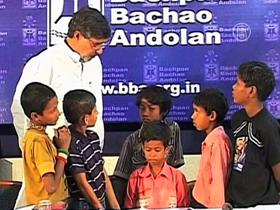 Нобелевскую премию мира дали защитникам детей