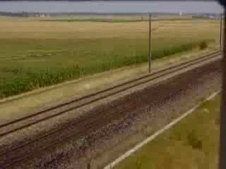TGV sur une LGV atlantique.