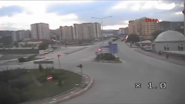 Kastamonu Trafik Kazaları Mobese Kameralarında