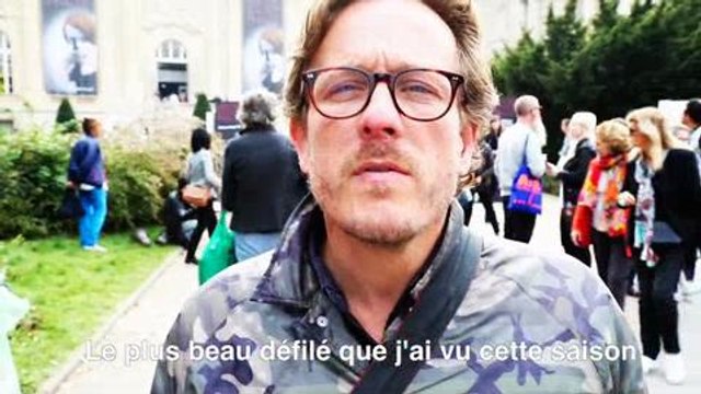 #onenpensequoi Réactions du Défilé Dries Van Noten