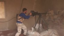 Heavy clashes between regime forces and Syrian rebels