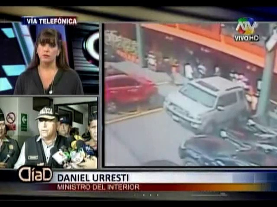 Crimen en Barranco: Urresti anuncia captura de dos sospechosos