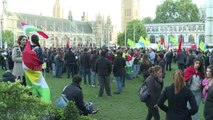 Londres: manifestation en soutien aux Kurdes de Kobané