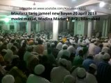 Maulana tariq jameel new bayan 20 april 2013 madni masjid,Islamabad 400x240 - YouTube