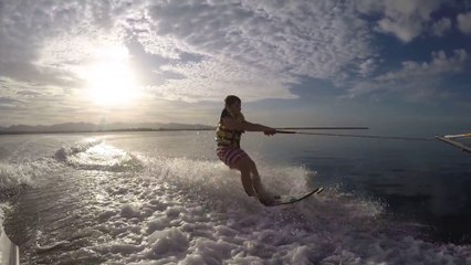 1er cours de Ski-nautique JB