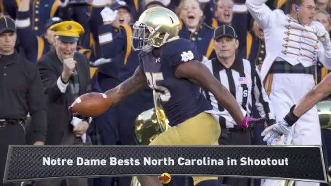 James: Notre Dame Squeaks by UNC