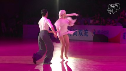Charles-Guillaume SCHMITT et Elena SALIKHOVA - Champions du Monde 2014 Showdance Latine