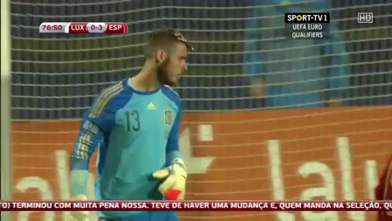 Luxembourg 0-4 Spain All Goals & Highlights Euro 2016 Qualification 12.Oct.2014