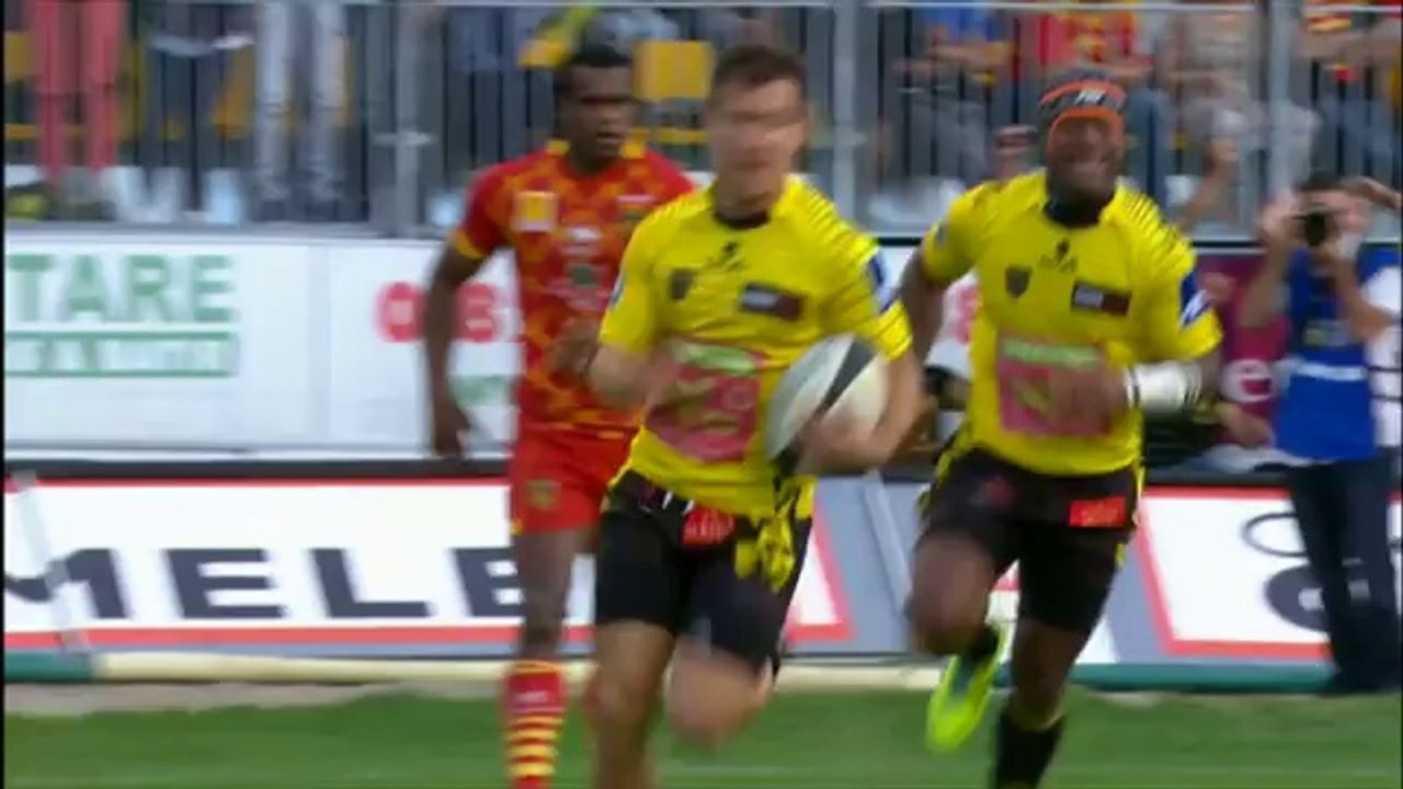 Carcassonne-Perpignan : 42-20 - J7 - Saison 2014-2015