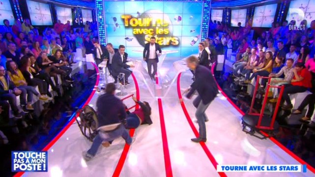 Valérie Bénaïm chute violemment dans TPMP - ZAPPING PEOPLE DU 14/10/2014