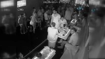 Bardaki Çatışma Anı Güvenlik Kamerasında