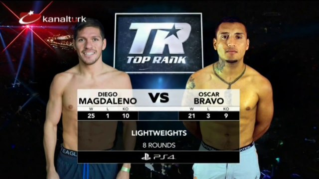 Diego Magdaleno - Oscar Bravo ROUND 5678 (Bilgehan Demir Anlatımı)