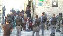 Exército israelita dispersa manifestação palestiniana em Jerusalém