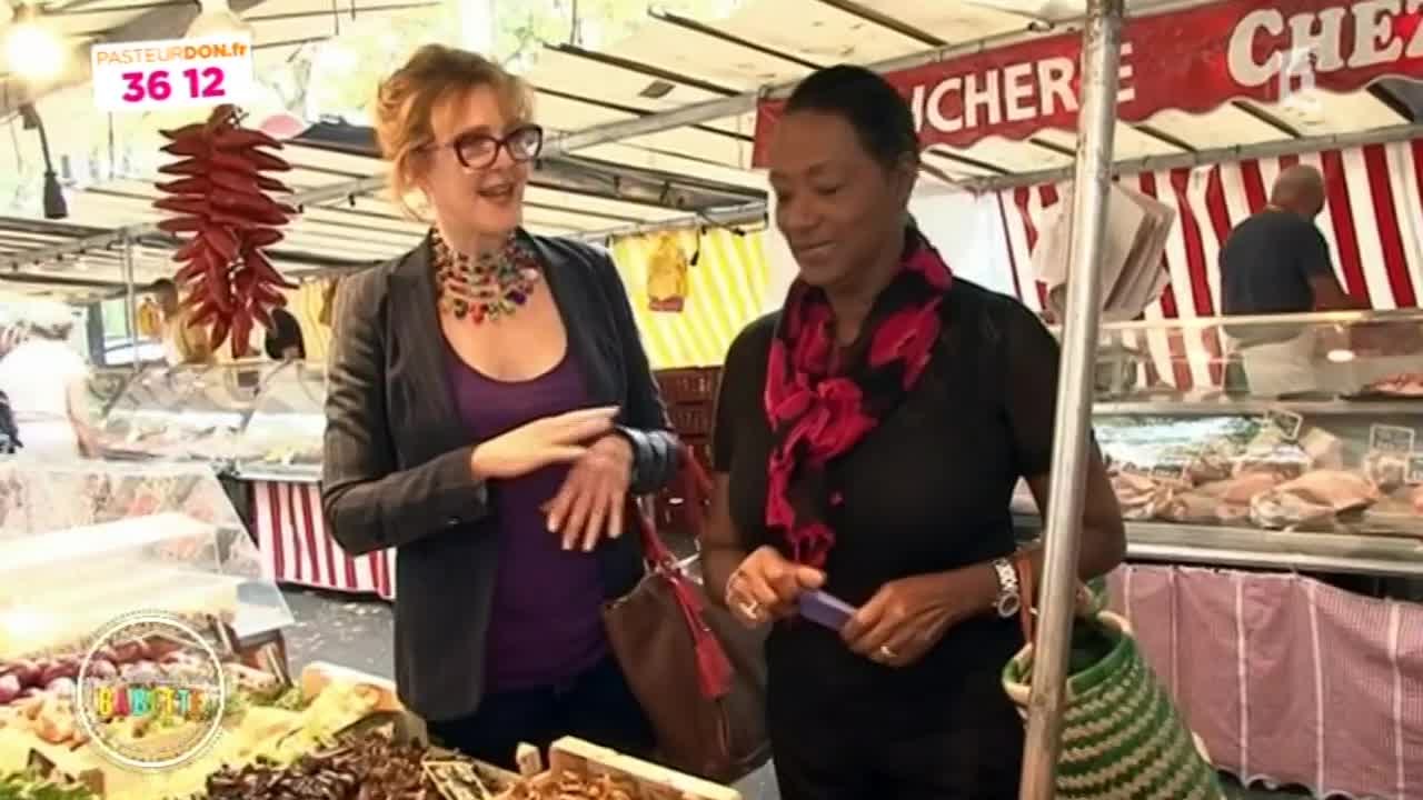 Agnès Soral au marché de Babette - 12/10/2014