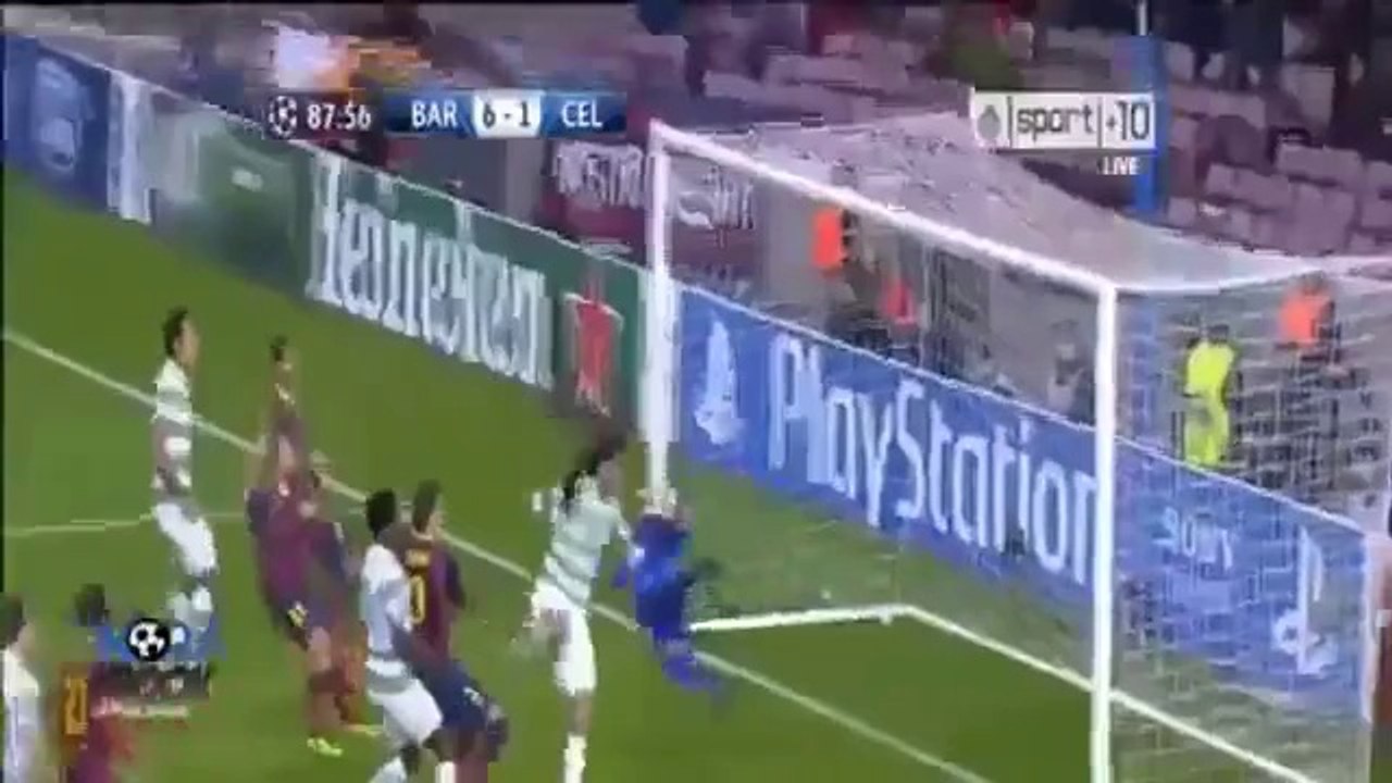Barcelona vs Celtic 6 1 All Goals & Full Highlights UCL 2013 HD