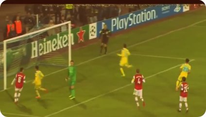 Jose Callejon Amazing Lob Goal Napoli vs Arsenal 2 0 HD 2013