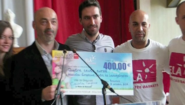 Beauvais : le champion Christophe Riblon fait la dictée aux élèves