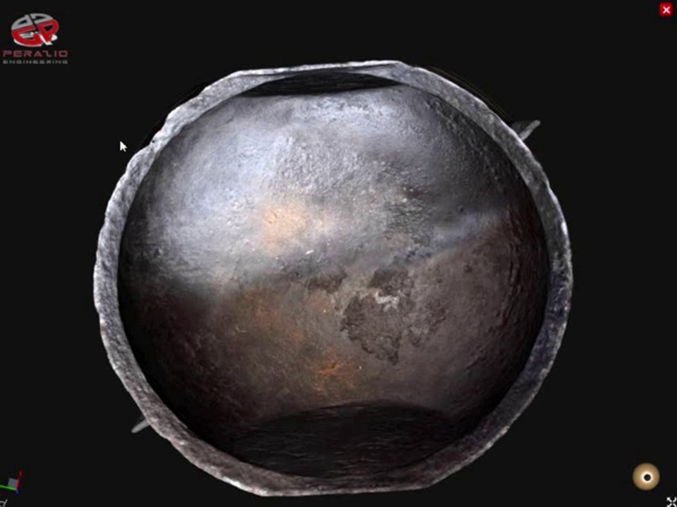Le chaudron de Crozet en 3D