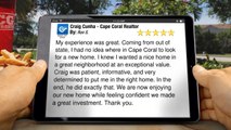 Craig Cunha - Cape Coral Realtor Cape Coral Excellent Five Star Review by Ron S.