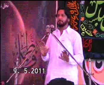 Zakir Iqbal Hussain shah biyan Saeed Basri yadgar majlis 5 shawal at Gojra