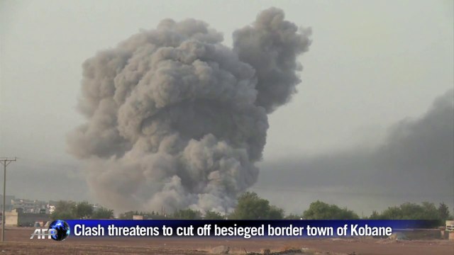 Kurds, jihadists in heavy fighting near Turkish border