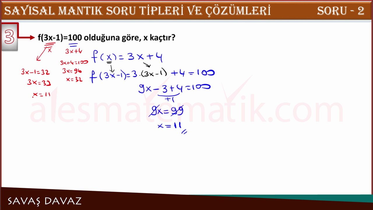 Savaş Davaz Sayısal Mantık Soruları ve Çözümleri Soru 2