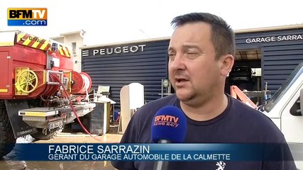 Dégâts considérables après les intempéries dans le Gard