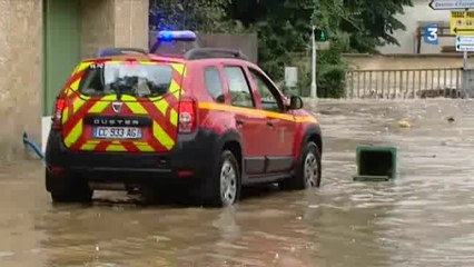 Nord de Nîmes bloqué