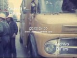 DiFilm - Derrumbe vieja construccion en la Avenida Corrientes 1980