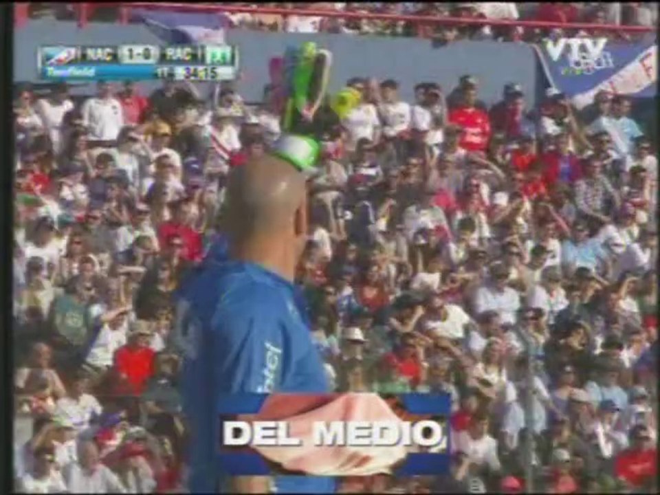 Primer Tiempo Nacional vs Racing