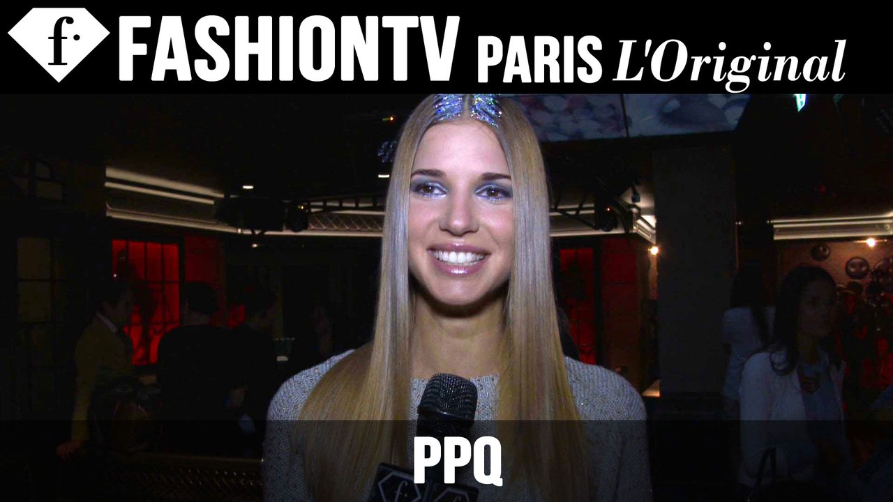 PPQ Backstage | London Fashion Week Spring/Summer 2015 | FashionTV