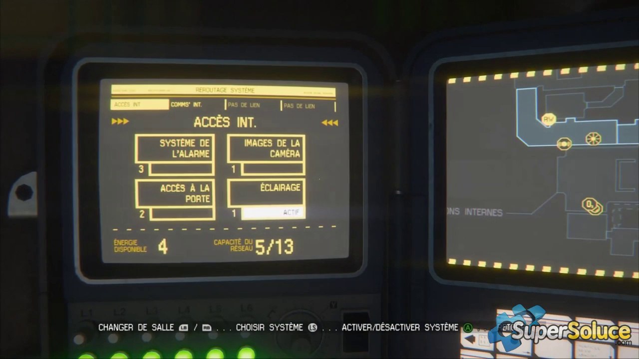 Soluce Alien Isolation : Les collectibles du chapitre 4