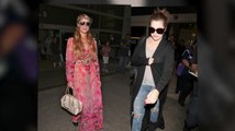 Khloé Kardashian, Paris Hilton and Lionel Richie Catch the Same Flight