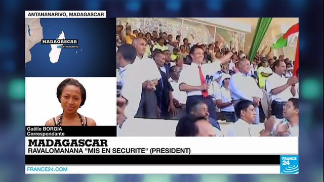 L'ancien président malgache Marc Ravalomana mis en sécurité dès son arrivée à Madagascar