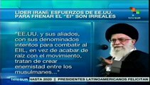 Intentos de EE.UU. por combatir el EI son irreales: Ayatolá Jamenei